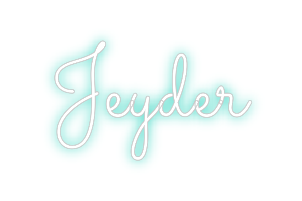 Neon personalizado: Jeyder