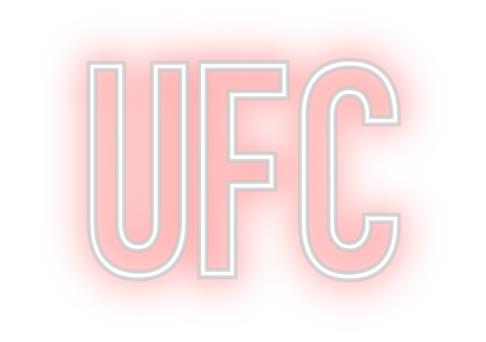 Neon personalizado: UFC