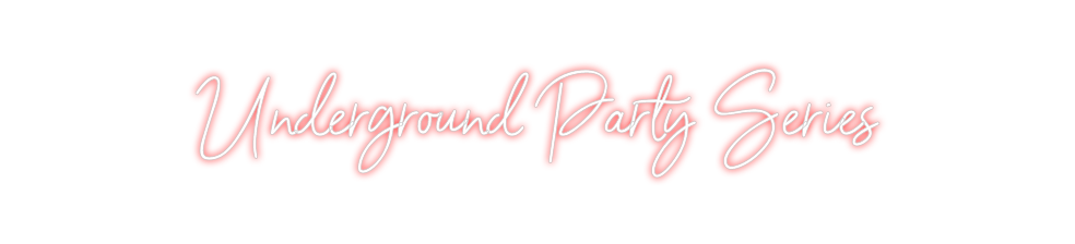 Neon personalizado: Underground P...