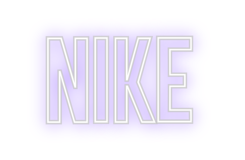 Neon personalizado: NIKE