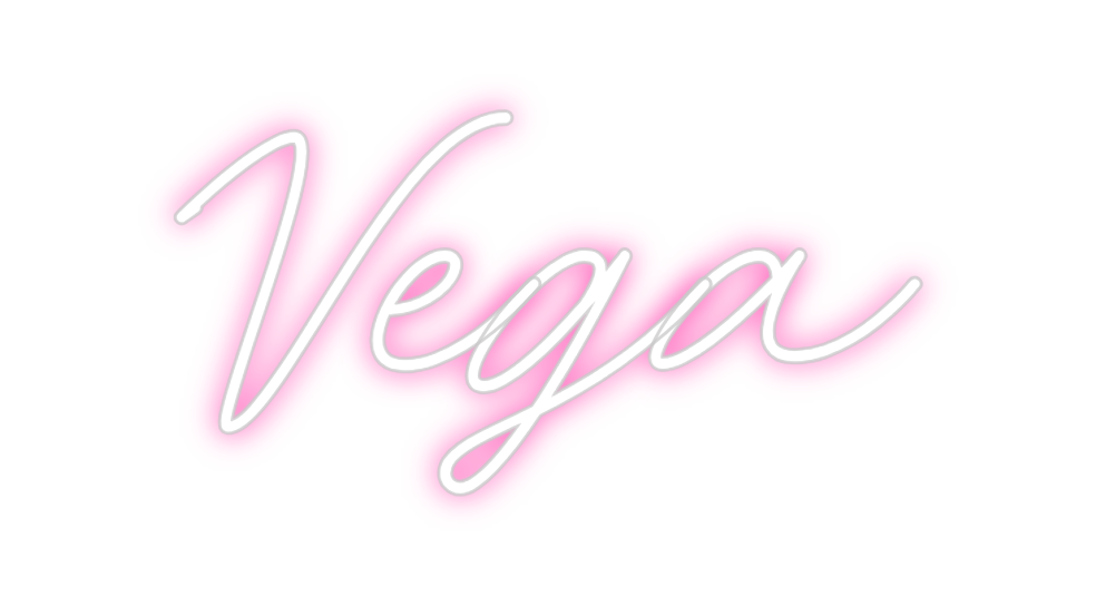 Neon personalizado: Vega