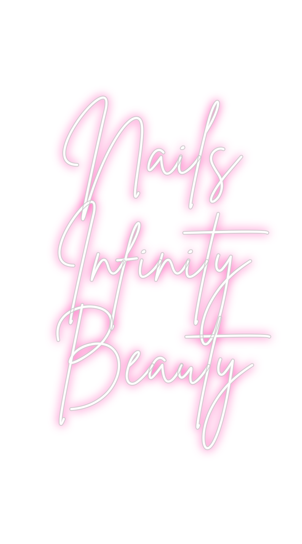 Neon personalizado: Nails
Infini...