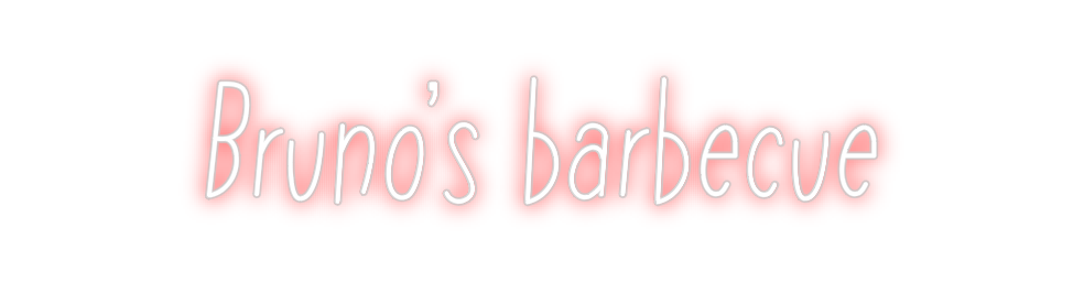Neon personalizado: Bruno’s barbe...