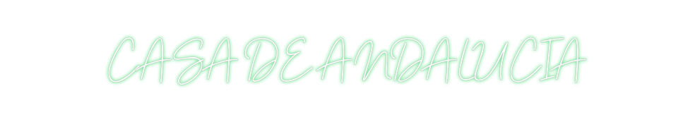 Neon personalizado: CASA DE ANDAL...