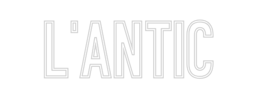 Neon personalizado: L'ANTIC