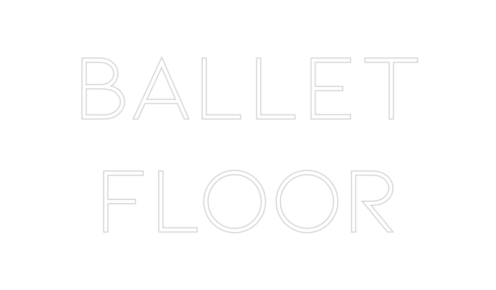 Neon personalizado: Ballet
Floor