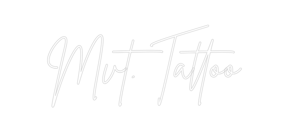 Neon personalizado: Mvt. Tattoo