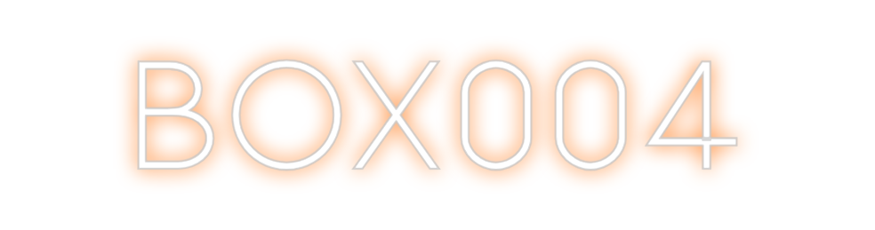 Neon personalizado: Box004