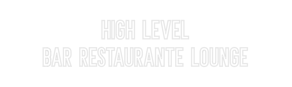 Neon personalizado: High Level
Ba...