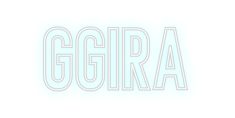Neon personalizado: GGIRA