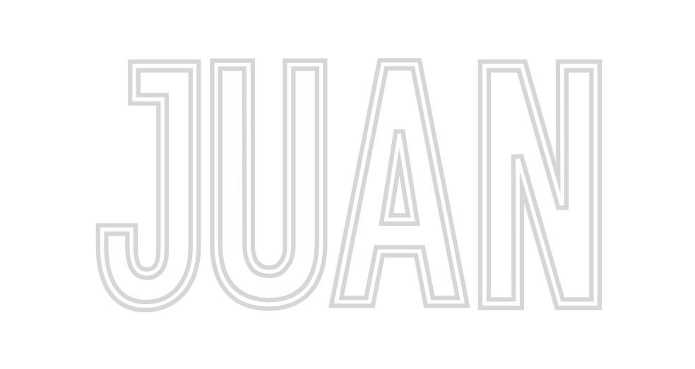 Neon personalizado: Juan