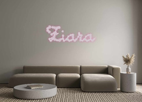 Neon personalizado: Ziara