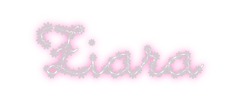 Neon personalizado: Ziara