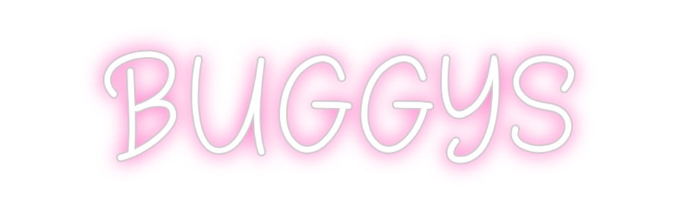 Neon personalizado: BUGGYS