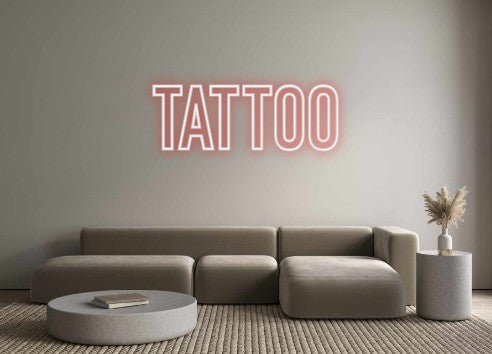 Neon personalizado: Tattoo