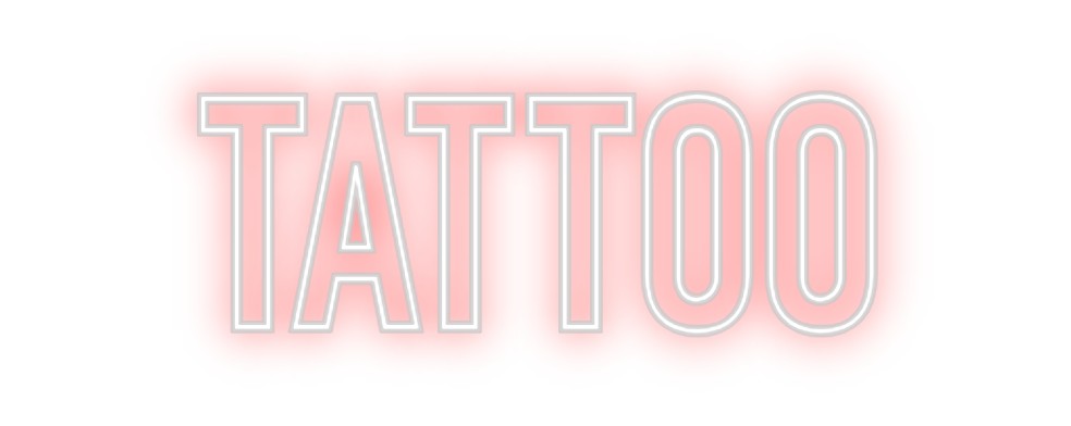 Neon personalizado: Tattoo