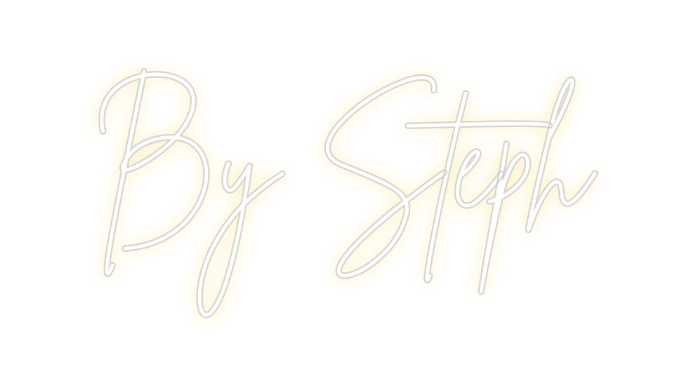 Neon personalizado: By Steph