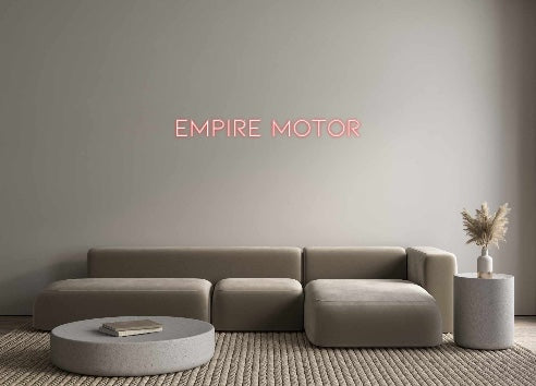 Neon personalizado: Empire Motor