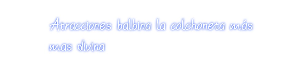 Neon personalizado: Atracciones b...