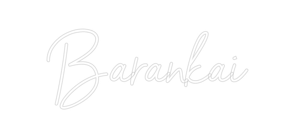 Neon personalizado: Barankai