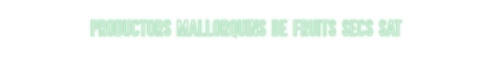 Neon personalizado: Productors Ma...