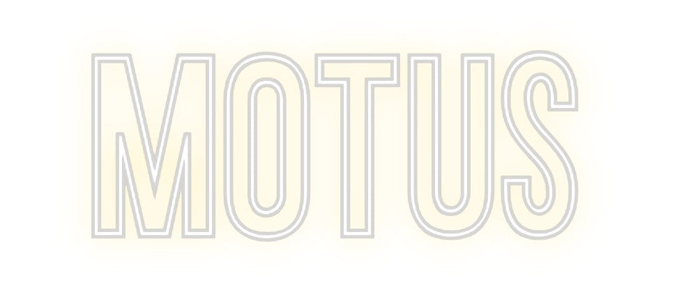 Neon personalizado: MOTUS