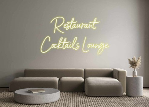 Neon personalizado: Restaurant,
...