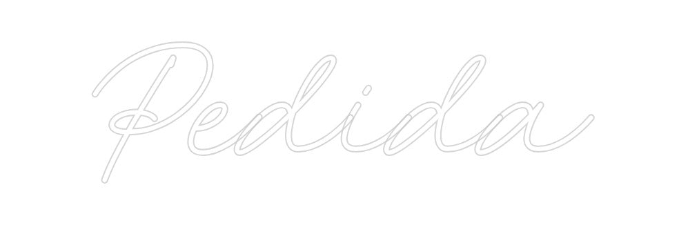 Neon personalizado: Pedida