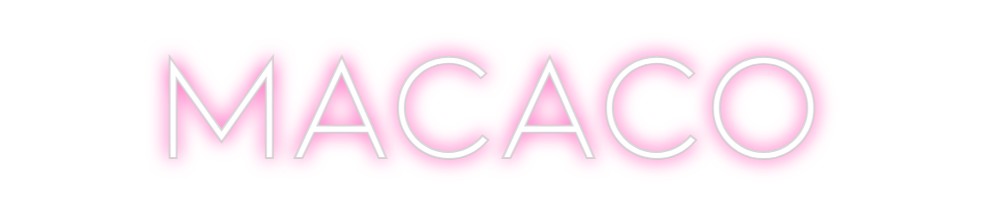 Neon personalizado: Macaco
