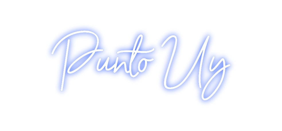 Neon personalizado: Punto Uy