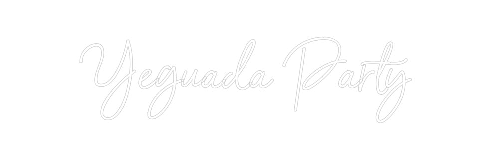 Neon personalizado: Yeguada Party
