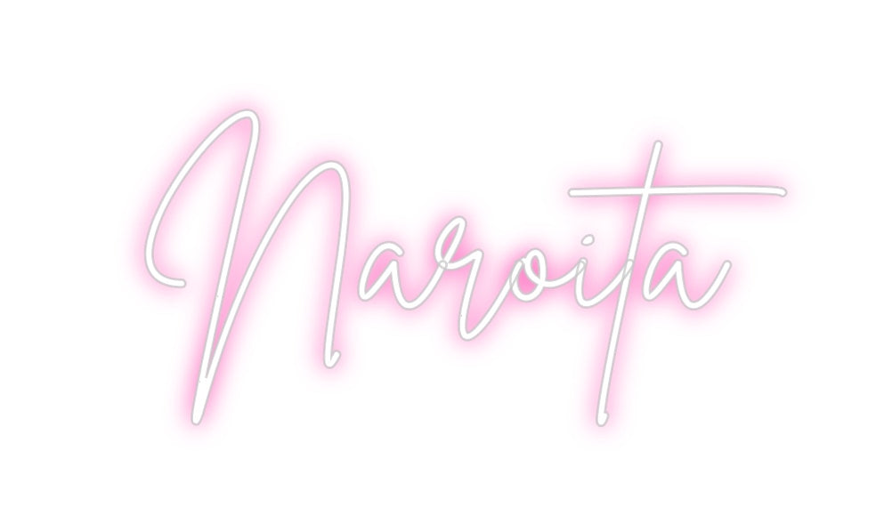 Neon personalizado: Naroita