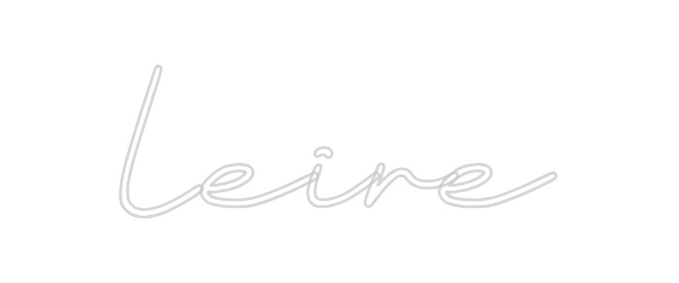 Neon personalizado: Leire