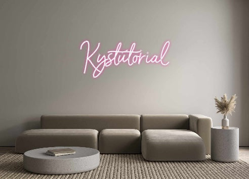 Neon personalizado: Kystutorial