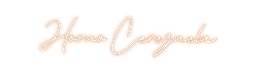 Neon personalizado: Horno Cerezuela
