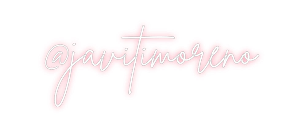 Neon personalizado: @javitimoreno