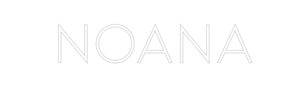 Neon personalizado: Noana