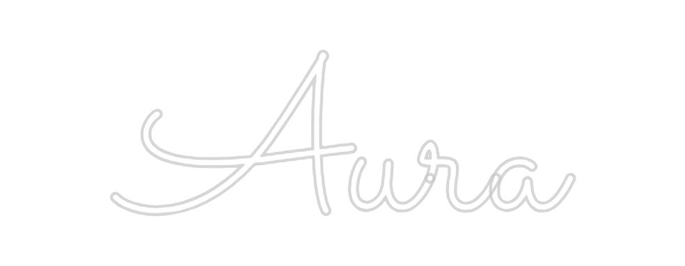 Neon personalizado: Aura