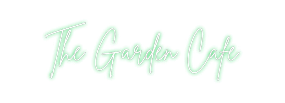 Neon personalizado: The Garden Ca...