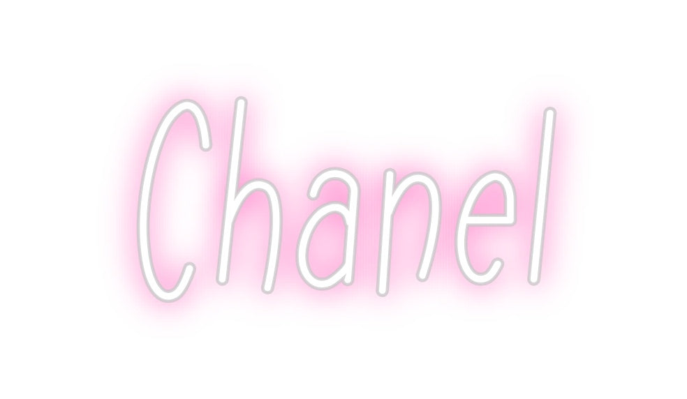 Neon personalizado: Chanel