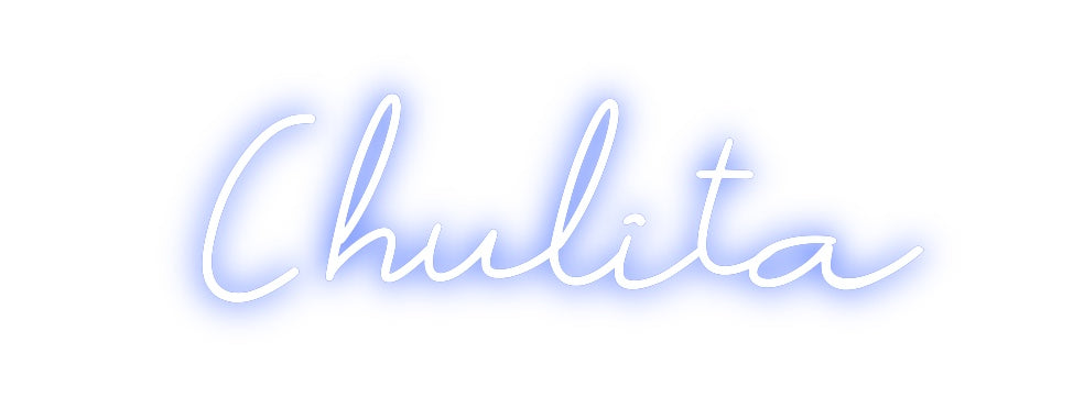 Neon personalizado: Chulita