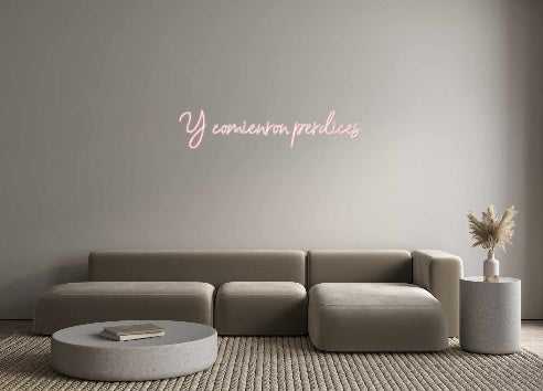 Neon personalizado: Y comienron p...