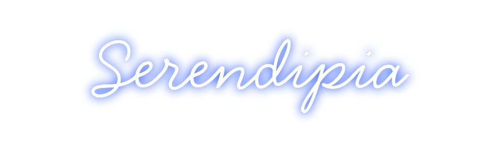 Neon personalizado: Serendipia