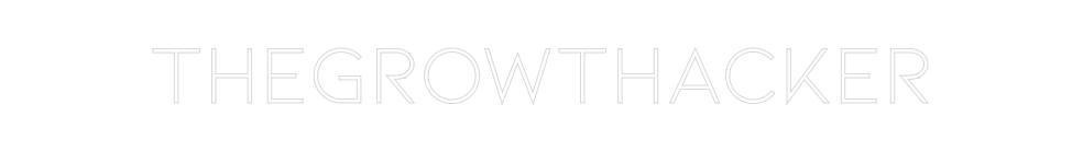 Neon personalizado: TheGrowtHacker