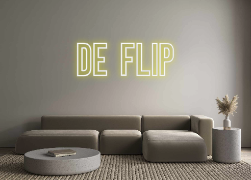 Neon personalizado: de Flip