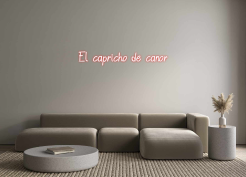 Neon personalizado: El capricho d...