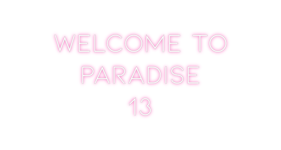Neon personalizado: Welcome to
P...