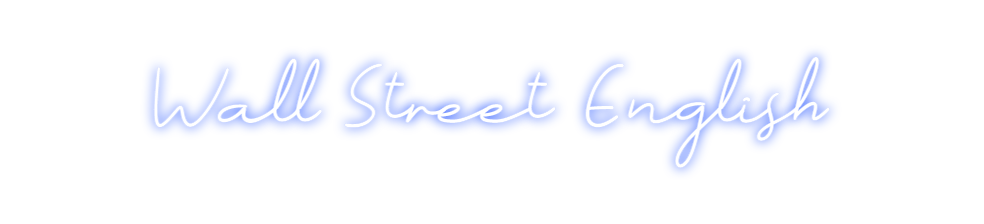 Neon personalizado: Wall Street E...