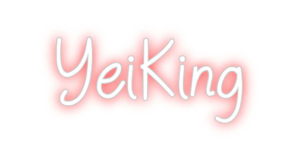 Neon personalizado: YeiKing