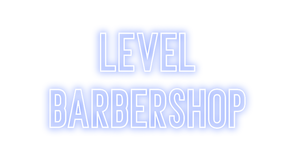 Neon personalizado: LEVEL
Barber...